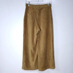 Sweet Collective Rib wide Leg ankle Crop Pant Size S